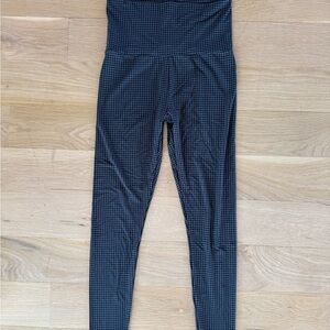 Hatch Grey Houndstooth maternity leggings